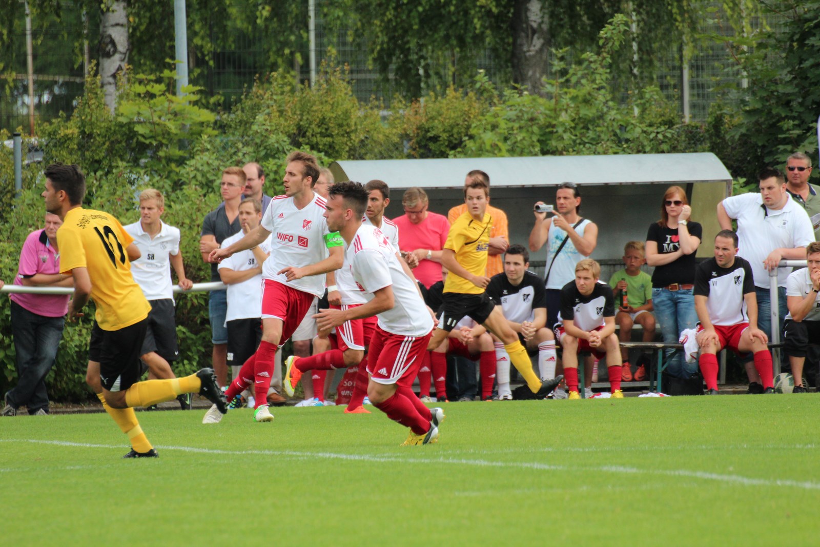 Spiel gg. Spvgg 07 Ludwigsburg 18.08.2013