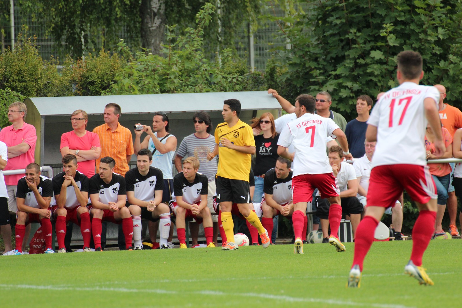 Spiel gg. Spvgg 07 Ludwigsburg 18.08.2013