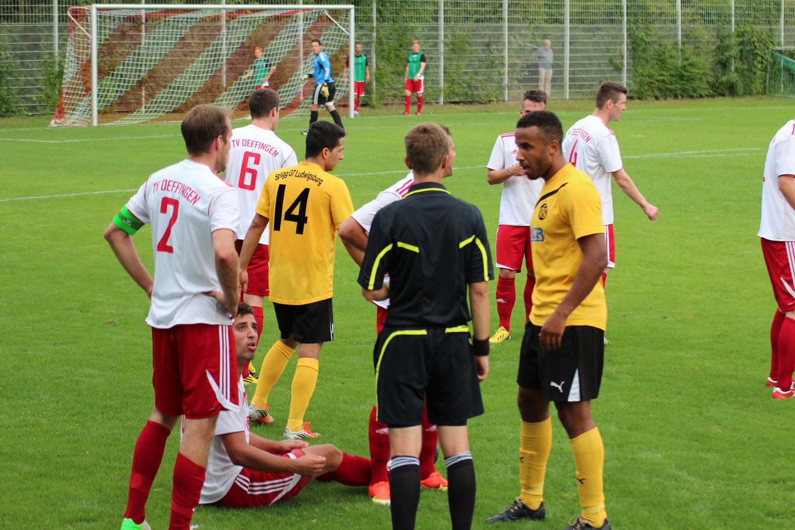 Spiel gg. Spvgg 07 Ludwigsburg 18.08.2013